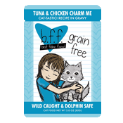 BFF Tuna and Chicken Charm Me Cat Food 3 oz Pouch Cat Food